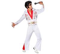 Men's Deluxe Elvis Presley Costume XL White