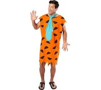 Uomo Adulto Il Flintstones Fred Flintsone Costume Halloween