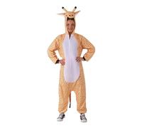 Rubie's Costume Giraffa, Animali, Giungla, Multicolore, per adulti, Taglia unica (S8446)