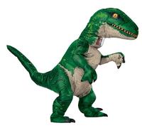 Rubies Jurassic World Fallen Kingdom, costume gonfiabile da dinosauro Velociraptor, taglia unica per adulti per Halloween