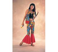 Rubies Costume Hippie colorato da donna