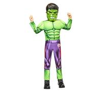RUBIES COSTUME HULK BLACK LINE INFANTILE da bambino, taglia XS, Tuta imbottita e maschera, per Carnevale, Natale, Feste e Cosplay
