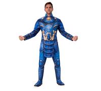 Costume Da Film Supereroe Ikaris Deluxe Ufficiale Marvel Blu Per Uomo