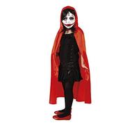 Rubies Costume Incappuciata Insanguinata per ragazze, Mantello con cappuccio e mashera, Oficiale Rubies per halloween, carnevale e cumpleanno