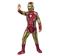 Rubies Costume Iron Man Endgame Classic per ragazzi, Tuta stampata, copristivali
