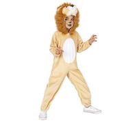 Rubies Costume Leone con il suono per bambino e bambina, Tuta con cappuccio, coda e cassa di risonanza, Abito infantile animale per Carnevale, Cosplay e Feste