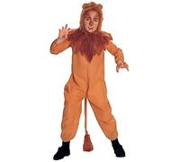Rubie's Costume Leone Cordardo Il Mago Di Oz Originale Bambino, Large 8-10 Anni, 148 Cm, Marrone
