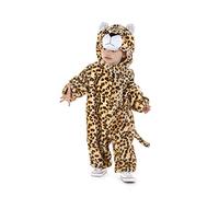Rubies Costume Leopardo per bambini, con coda e cappello, taglia 12-18 mesi, ufficiale carnevale, feste, compleanni e Halloween