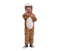 Rubies Costume Leopardo per bambino e bambina, Tuta con cappuccio e coda, Ufficiale Rubies per Carnevale, Halloween, Feste e Natale