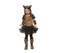 Rubie's Costume Leopardo Leopardina con Tutù Vestito Carnevale per Bambina Bimba
