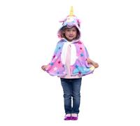 Rubies Costume Mantello Super Unicorno per bambine e bambini, Mantello con cappuccio da unicorno, Ufficiale Rubies per Carnevale, Halloween, Feste, Natale