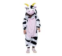 Rubies Costume Mucca per ragazzi e ragazze, Tuta con cappuccio e coda, Unisex, Oficiale Rubies per Carnivale, Halloween, Natale e Cumpleanni