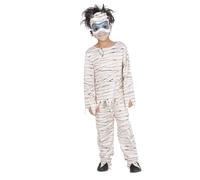 Rubies Costume Mummia Malefica per bambino e bambina, T-shirt con pantaloni e maschera, Licenza Ufficiale, Mummias per Halloween, Carnevale, Cosplay e Feste