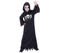 Rubies Costume Notte Giustizia per ragazzi, Tunica stampata con capuccio, Oficial Rubies per halloween, carnevale e cumpleanni