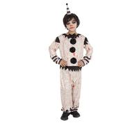 Rubies Costume Pagliaccio Posseduto per bambino e bambina, Camicia, pantaloni e capello, Licenza Ufficiale per Costumi Halloween ragazzi e ragazze, Bambini, Feste, Cosplay