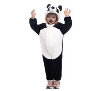 Rubies Costume Panda Amorevole per bambino e bambina, Tuta con cappuccio e coda, Ufficiale Rubies per Carnevale, Halloween, Natale e Feste