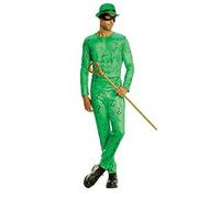 Costume Da Supereroe Per Adulti Uomini Riddler Batman Licenziato DC COMICS
