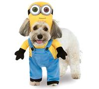 Rubies - Costume per Cani Modello Minion Bob, Vestito con Maniche