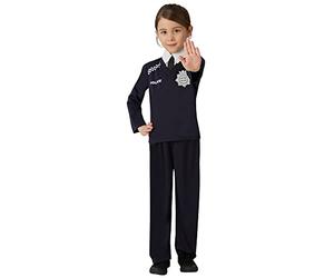 Rubie's - Costume per travestimento da poliziotto, Bambino, M (5-6 anni)