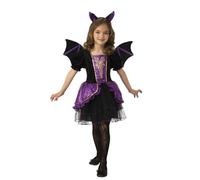 Rubies Costume Pipistrellina per Bambina Pipistrello Vestito Halloween Carnevale