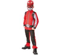 Rubie's Costume Power Rangers Rosso Beast Morpher Per Bambini Carnevale 300545