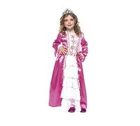 Rubies Costume Principessa Pinky da bambina, vestito fucsia con dettagli in rosa e bianco, e fascia argentata, originale, ideale per Halloween, Natale, carnevale e compleanno