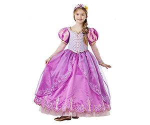Rubie's Costume Principessa Raperonzolo Rapunzel da Collezione Premium edizione limitata per Bambina (630617-M)