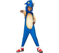 Rubies Costume Sonic The Hedgehog classico Tg.S (7/8 anni) 122-128 cm, Tuta con
