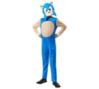 Rubies Costume Sonic The Hedgehog per bambino e bambina, Tuta e maschera, Licenza Ufficiale Sega per Carnevale, cosplay, feste e cumpleanni