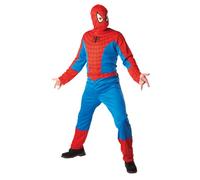 Rubie's Costume Spiderman™ adulto con cappuccio - Taglia XL