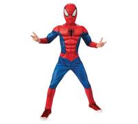 Rubies Costume Spiderman Black Line Infantile 7-8 anni/122-128 cm