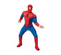 RUBIE'S Costume Spiderman deluxe per uomo - Nero - M/L