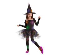 Rubies Costume Strega dei Ragni per Bambina Abito con Tutù e Cappello Halloween