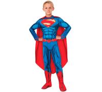 Rubie's IT881367-L - Superman Deluxe Costume, con Muscoli, Taglia L