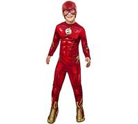 Rubie's Boys DC Comics Flash The Movie Costume Jumpsuit and Mask, Kids Fancy Dre