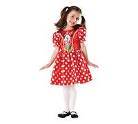Rubie's Costume Red Minnie Disney Travestimento Bambine Carnevale 883859