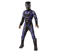 Rubie's Official Avengers Black Panther Battle Suit, Deluxe Child Costume S sing