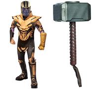 Thanos Ragazzi Costume Avengers Endgame Bambini Supereroe + Maschera