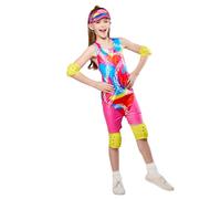 Rubies Costume ufficiale Barbie Rollerskate per bambine, taglia 9-10 anni