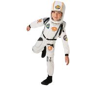 Rubies Costume ufficiale da astronauta per ragazzi, uniforme della NASA, per bambini dai 5 ai 6 anni, per Halloween
