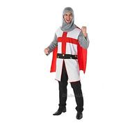 Rubie's Costume ufficiale da cavaliere di San Giorgio per adulti, taglia XL