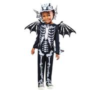 Rubies Costume ufficiale da scheletro di drago, per bambini, taglia 5-6 anni