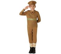 Rubies Costume ufficiale da soldato della prima guerra mondiale, per ragazzi, taglia L