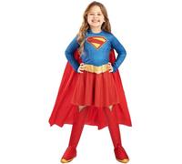 Rubies Costume ufficiale DC Comics Deluxe Supergirl Movie per bambini
