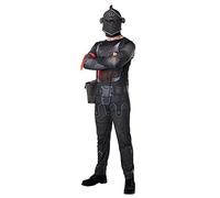 Rubie's - Costume ufficiale del Cavaliere Nero di Fortnite, skin di gioco
