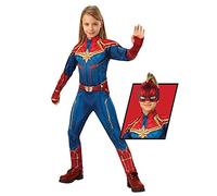 Rubie's Costume Ufficiale dell’Eroe Captain Marvel, per Bambini