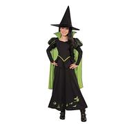 Rubie's - Costume ufficiale della Malvagia Strega dell’Ovest, de “Il Mago di Oz”, per bambini, taglia L (8-10 anni)