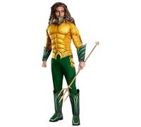 Rubie's Official DC Comics Aquaman The Movie, Mens Deluxe Super Hero Costume STD