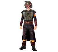 Rubie's Costume da Boba Fett, con libro ufficiale di Star Wars di Boba Fett, cos