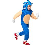 Rubie's, costume ufficiale di Sonic The Hedgehog, tuta per adulti